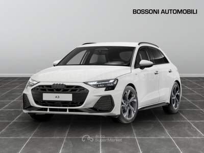Audi A3 sportback 2.0 tdi 150cv s line edition s tronic Bianco usata Cremona