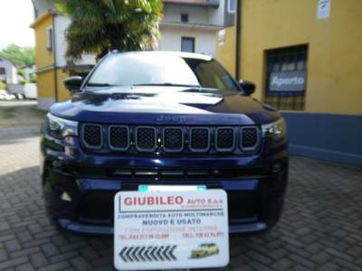 Jeep Compass 1.3 Turbo T4 240 CV PHEV AT6 4xe S - FOUL OPTIONAL Blu/Azzurro usata CALUSO