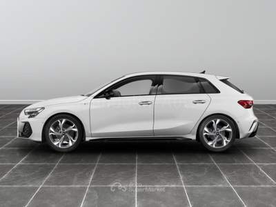 Audi A3 sportback 1.5 tfsi mhev 48v 150cv s line edition Bianco usata Brescia