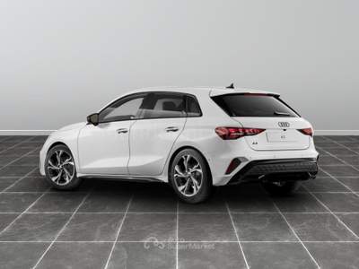Audi A3 sportback 1.5 tfsi mhev 48v 150cv s line edition Bianco usata Brescia