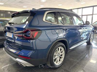 BMW X3 sDrive18d 48V Blu/Azzurro usata Medesano