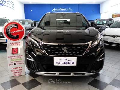 Peugeot 3008 1.5 BlueHDI 130 CV EAT8 GT LINE Nero usata Carlentini
