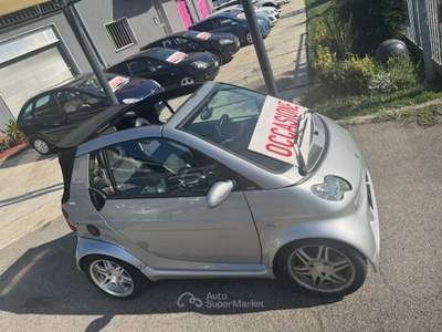 Smart ForTwo Brabus Cabrio tagliandi certificati SMART!! Argento usata Truccazzano