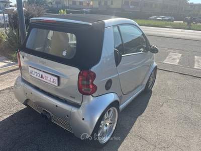 Smart ForTwo Brabus Cabrio tagliandi certificati SMART!! Argento usata Truccazzano