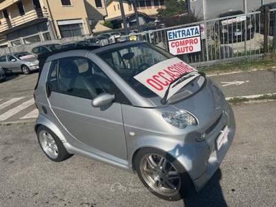 Smart ForTwo Brabus Cabrio tagliandi certificati SMART!! Argento usata Truccazzano