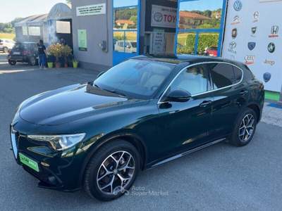 Alfa Romeo Stelvio Stelvio 2.2 Turbodiesel 210 CV AT8 Q4 Ti Verde usata Asti