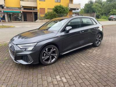 Audi A3 SPB 35 TDI S tronic S line edition Grigio usata Briga Novarese