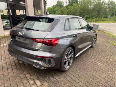 Audi A3 SPB 35 TDI S tronic S line edition Grigio usata Briga Novarese