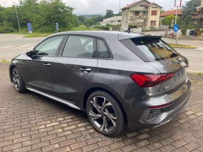 Audi A3 SPB 35 TDI S tronic S line edition Grigio usata Briga Novarese