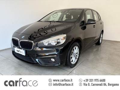 BMW Serie 2 Active Tourer 218d d Active Tourer Nero usata Bergamo