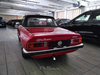 Alfa Romeo Spider  -  1600 codatronca Rosso usata LEGNANO