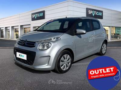 Citroen C1 1.0 VTi72 S&S Feel Grigio usata Roma