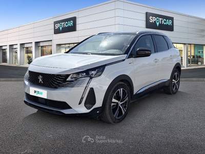 Peugeot 3008 Hybrid 225 e-EAT8 GT aut. Bianco usata Roma
