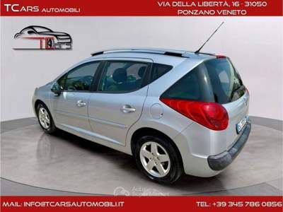 Peugeot 207 1.6 HDI EURO5 - CINGHIA FATTA A 139.871 KM Argento usata ponzano veneto