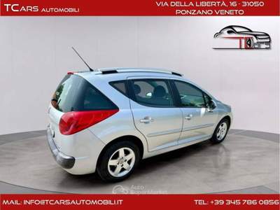 Peugeot 207 1.6 HDI EURO5 - CINGHIA FATTA A 139.871 KM Argento usata ponzano veneto
