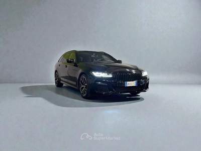 BMW Serie 5 530e 530e Touring Msport auto Nero usata Parma