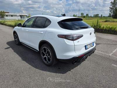 Alfa Romeo Stelvio 2.2 Turbodiesel 210 CV AT8 Q4 Sprint Bianco usata Alfianello