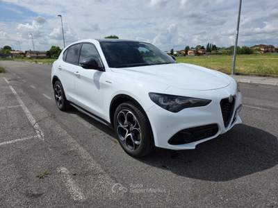 Alfa Romeo Stelvio 2.2 Turbodiesel 210 CV AT8 Q4 Sprint Bianco usata Alfianello