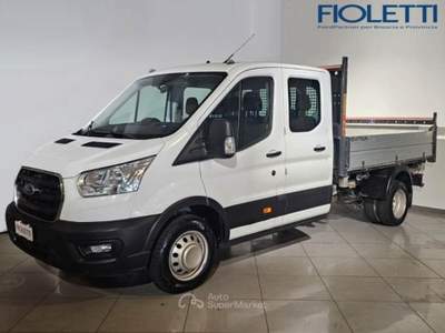 Ford Transit TRANSIT 350 2.0TDCI HDT 130CV PWD PL-DC-RG CAB.TREND Bianco usata Manerbio
