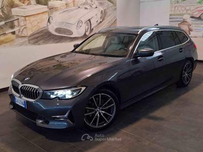 BMW Serie 3 320d 320d xDrive Touring Luxury Grigio usata Rezzato