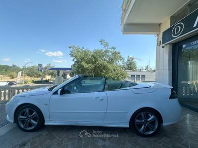 Saab 9-3 Cabriolet 1.9 TTiD 180CV Vector Sentronic AUTO#XENO#PELLE#NAVI Bianco usata Altamura