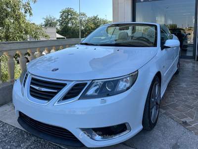 Saab 9-3 Cabriolet 1.9 TTiD 180CV Vector Sentronic AUTO#XENO#PELLE#NAVI Bianco usata Altamura