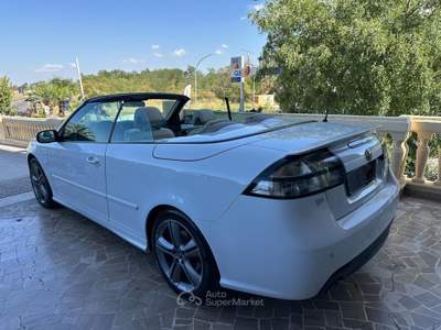 Saab 9-3 Cabriolet 1.9 TTiD 180CV Vector Sentronic AUTO#XENO#PELLE#NAVI Bianco usata Altamura