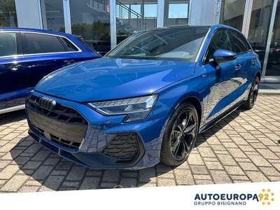 Audi A3 A3 SPB TDI 150cv S-Tronic S-Line Edition Blu/Azzurro usata MONOPOLI