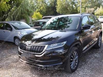 Skoda Kodiaq 2.0 TDI SCR DSG Executive Nero usata Lucugnano