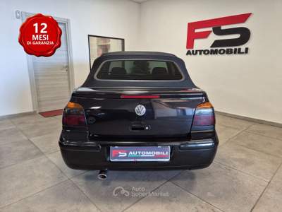 Volkswagen Golf Cabriolet 1.6 cat Karmann Nero usata Casalgrande