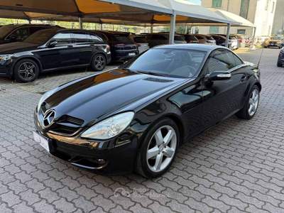 Mercedes-Benz SLK Roadster cabrio AUTOMATICA PELLE CERCHI LEGA 17'' Nero usata Monza