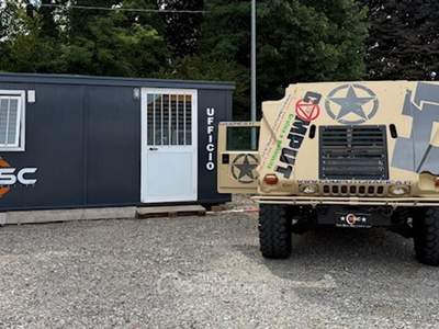 Hummer H1 Auto proveniente da collezione privata. Beige usata Solbiate con Cagno