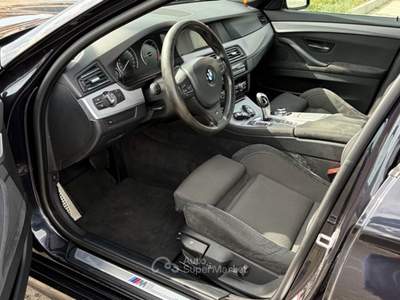 BMW Serie 5 520d BMW 520d 2.0TWIN-TURBO 184HP 2013 M-SPORT  Nero usata Gricignano di Aversa