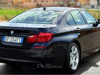 BMW Serie 5 520d BMW 520d 2.0TWIN-TURBO 184HP 2013 M-SPORT  Nero usata Gricignano di Aversa