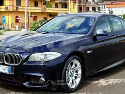 BMW Serie 5 520d BMW 520d 2.0TWIN-TURBO 184HP 2013 M-SPORT  Nero usata Gricignano di Aversa