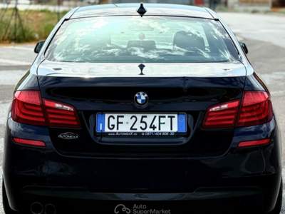 BMW Serie 5 520d BMW 520d 2.0TWIN-TURBO 184HP 2013 M-SPORT  Nero usata Gricignano di Aversa