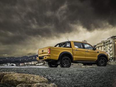 DR PK8 2.0 TURBO DIESEL DOPPIA CABINA 4x4 - AUTOCARRO -PREZZO SENZA IVA Giallo usata Meda