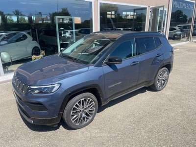 Jeep Compass 1.5 Turbo T4 130 CV MHEV 2WD Summit Bianco usata Scandiano