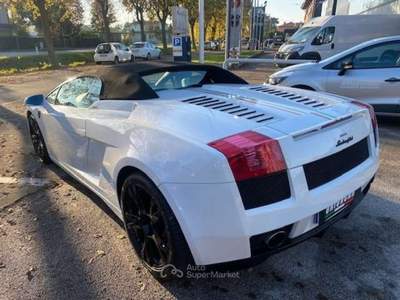 Lamborghini Gallardo 520 Spyder Bianco usata Mirano