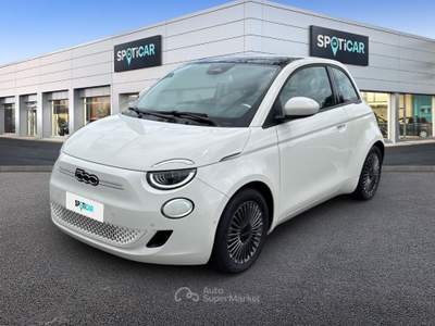 Fiat 500 Elettrica Icon 3+1 Bianco usata Roma