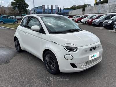 Fiat 500 Elettrica Icon 3+1 Bianco usata Roma