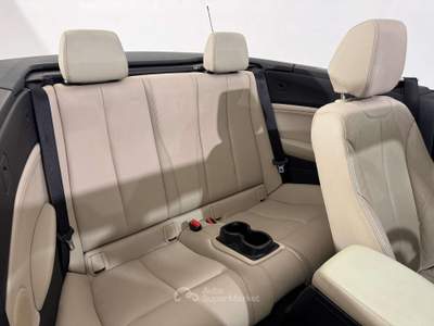 BMW Serie 2 220d 220 220d Cabrio Luxury AVENTE 64.000 KM Blu/Azzurro usata Ciserano