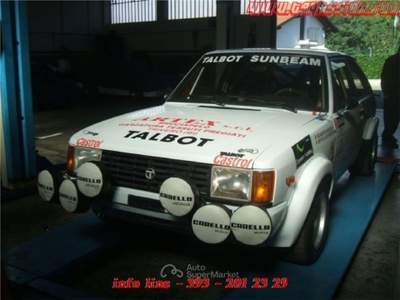 Talbot Samba Sumbeam 1.6 ti - Rally Gr2 no Lotus Bianco usata COSSATO