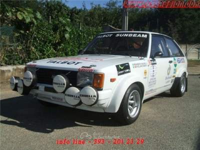 Talbot Samba Sumbeam 1.6 ti - Rally Gr2 no Lotus Bianco usata COSSATO