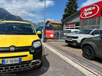 Fiat Panda Panda Cross 0.9 TwinAir Turbo S&S 4x4 Giallo usata Lavis