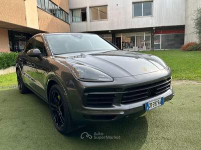Porsche Cayenne Coupé 3.0 V6 E-Hybrid Full Opt UNIPROPRIETARIO Grigio usata Curno
