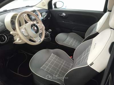 Fiat 500 (2015-->) 1.2 Lounge Nero usata Torino