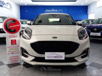 Ford Puma 1.0 EcoBoost HYBRID 125 CV ST LINE Beige usata Carlentini