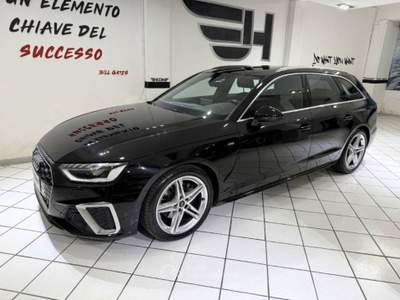 Audi A4 35 2.0 tdi mhev S line edition 163cv s-tronic Nero usata Viterbo