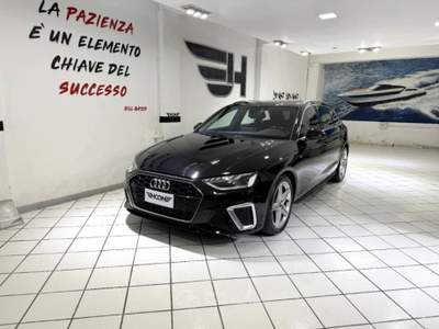 Audi A4 35 2.0 tdi mhev S line edition 163cv s-tronic Nero usata Viterbo